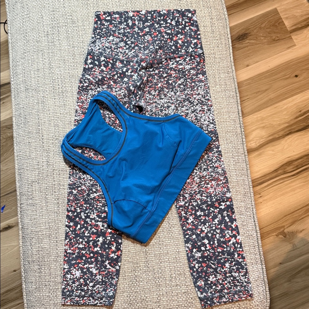 Lululemon Align Cropped Leggings‎ and Bra - Flaws